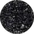 Activated carbon filtration material